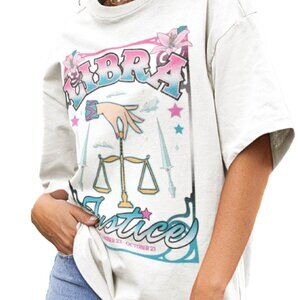 Libra Astrology Graphic T-shirt